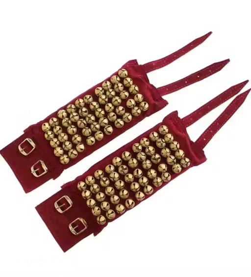 Bharatanatyam Ghungroo Anklets – Traditional Dance Bells for Classical Dancers 5 Line