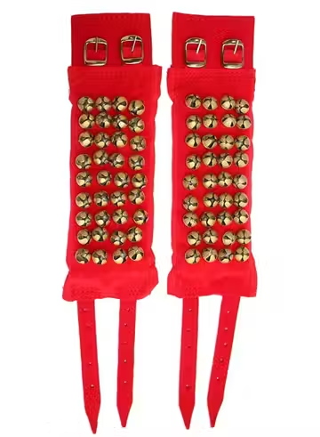 Bharatanatyam Ghungroo Anklets – Traditional Dance Bells for Classical Dancers 4 Line - Image 2