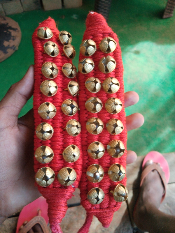 Bharatanatyam Ghungroo Anklets – Traditional Dance Bells for Classical Dancers 2 line - Image 4