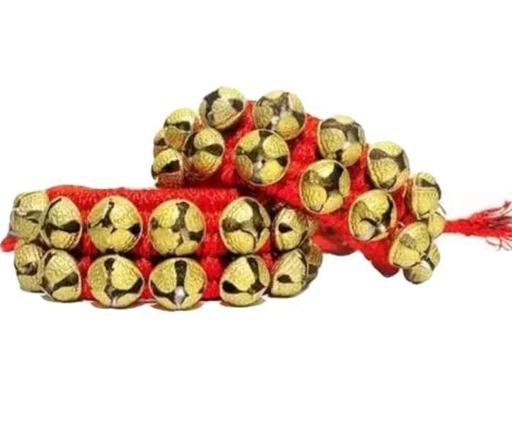 Bharatanatyam Ghungroo Anklets – Traditional Dance Bells for Classical Dancers 2 line - Image 8